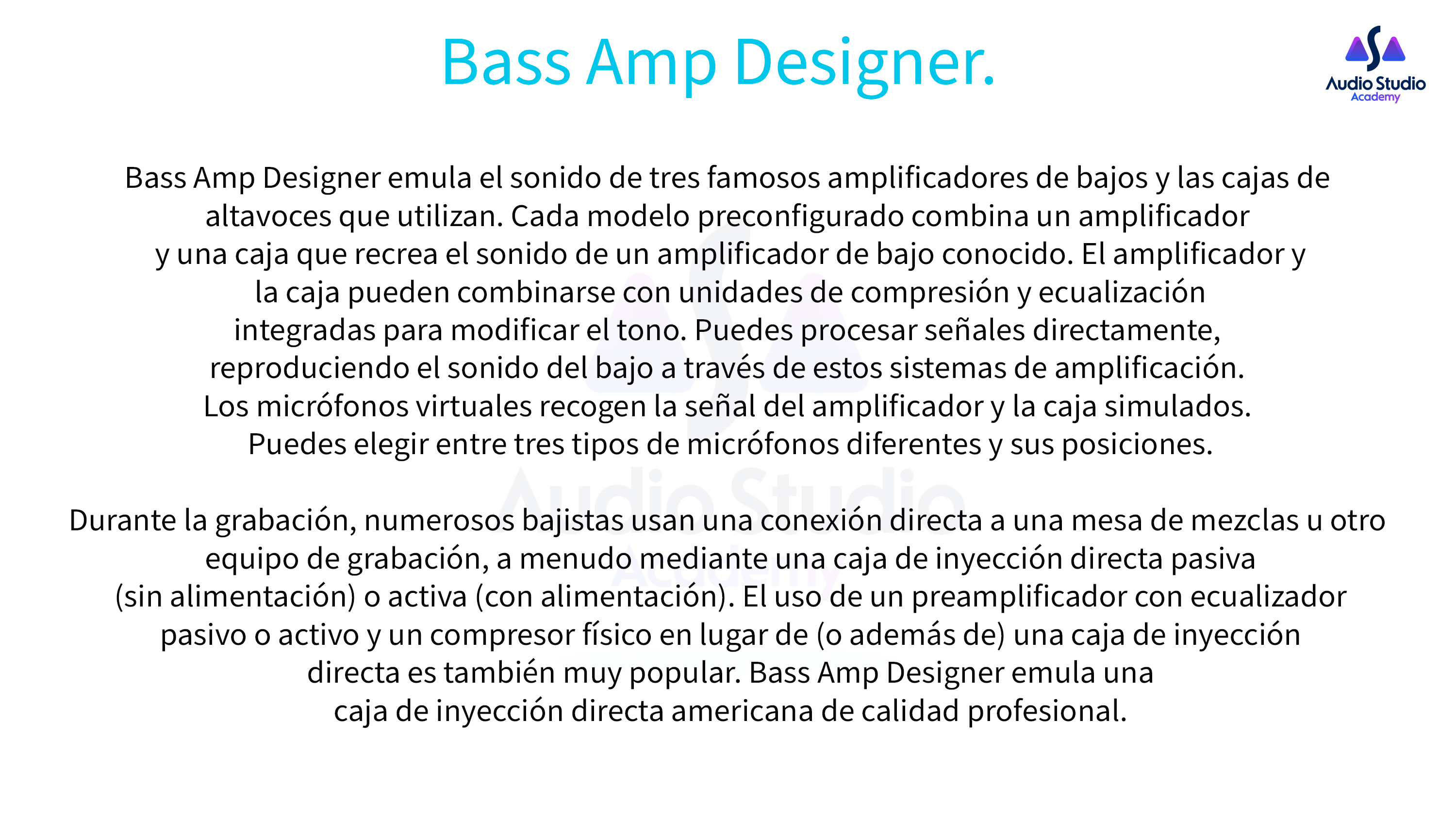 Bass Amp Designer. 00
