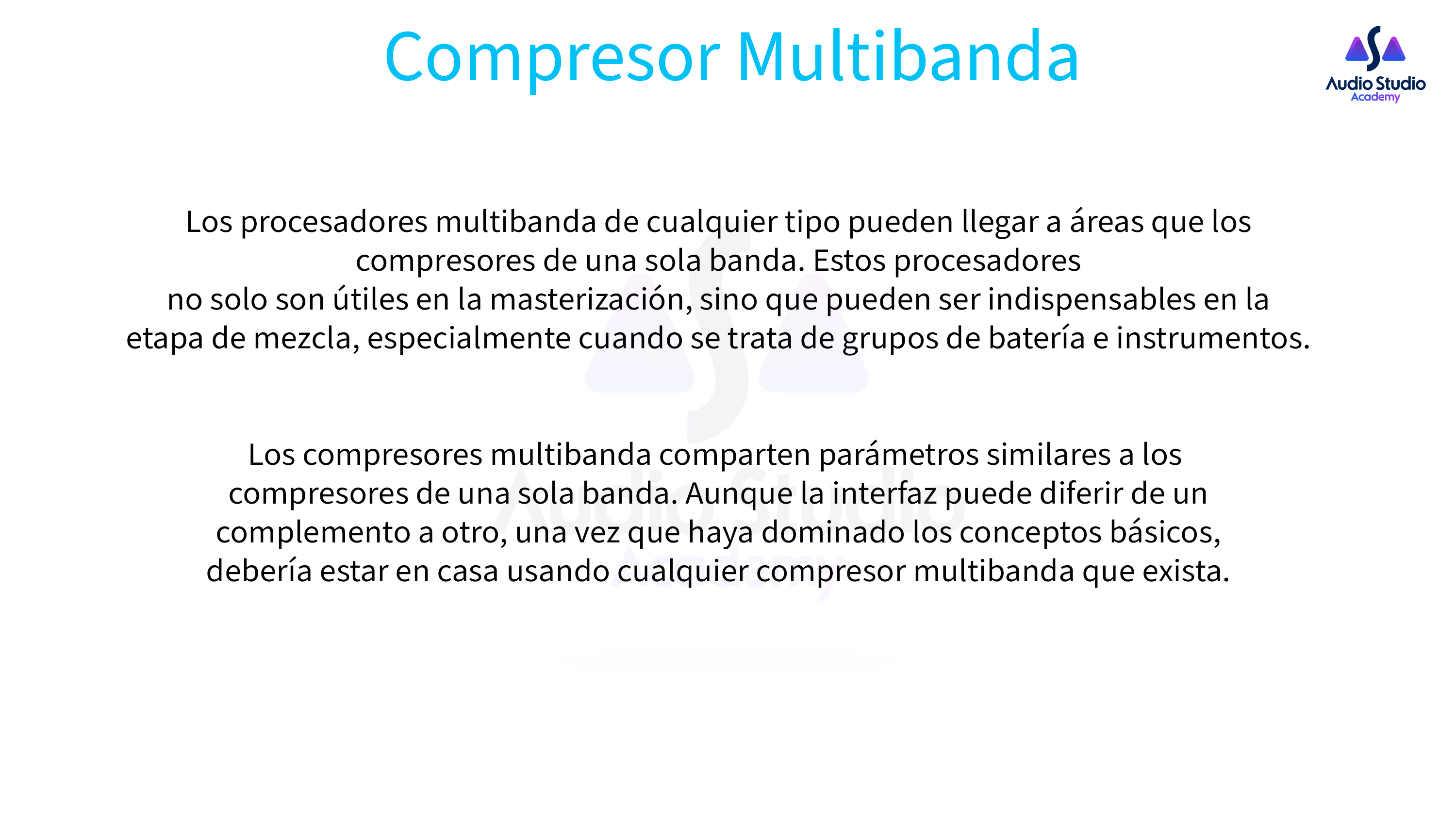 Compresor Multibanda