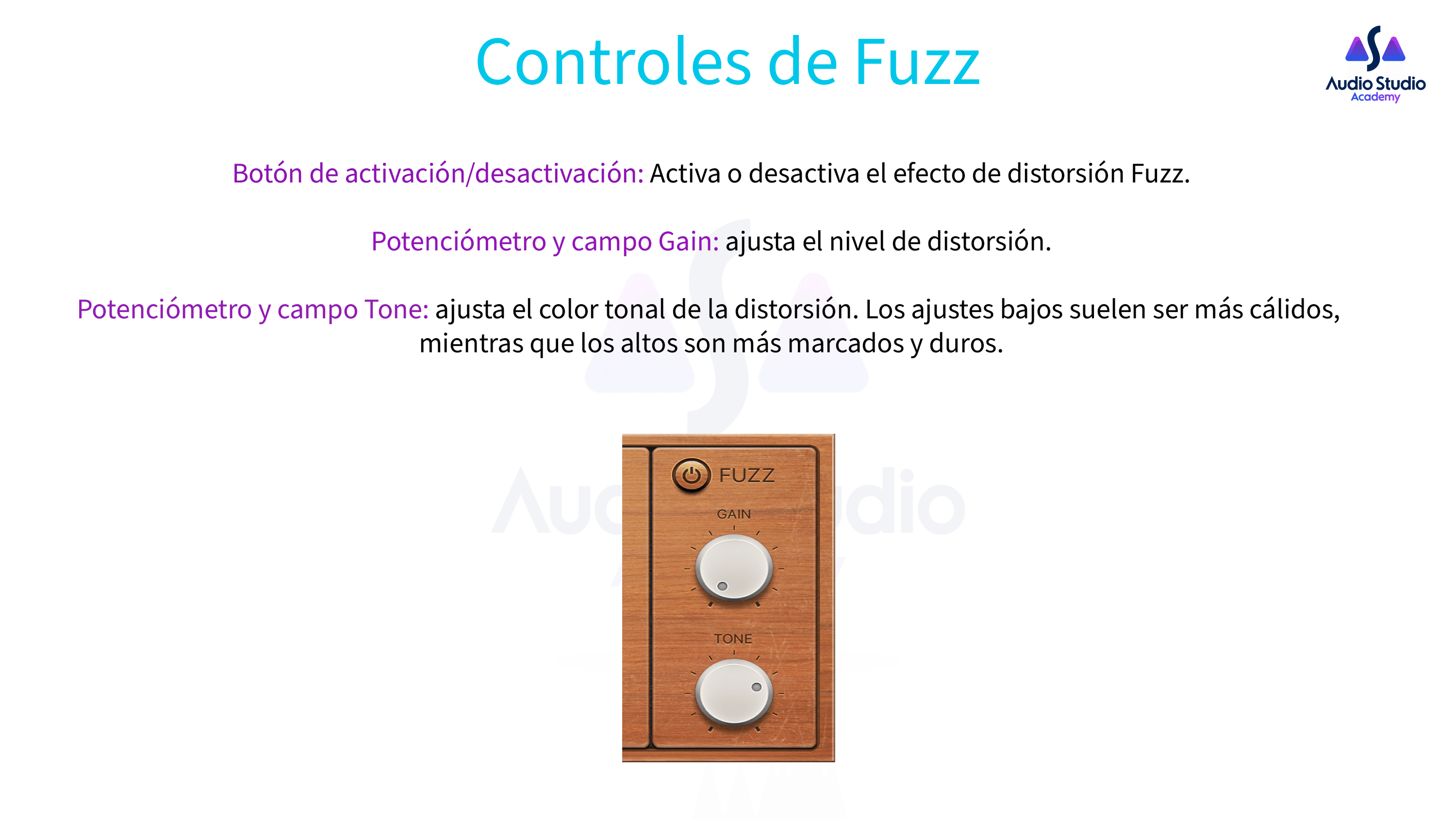 Controles de Fuzz