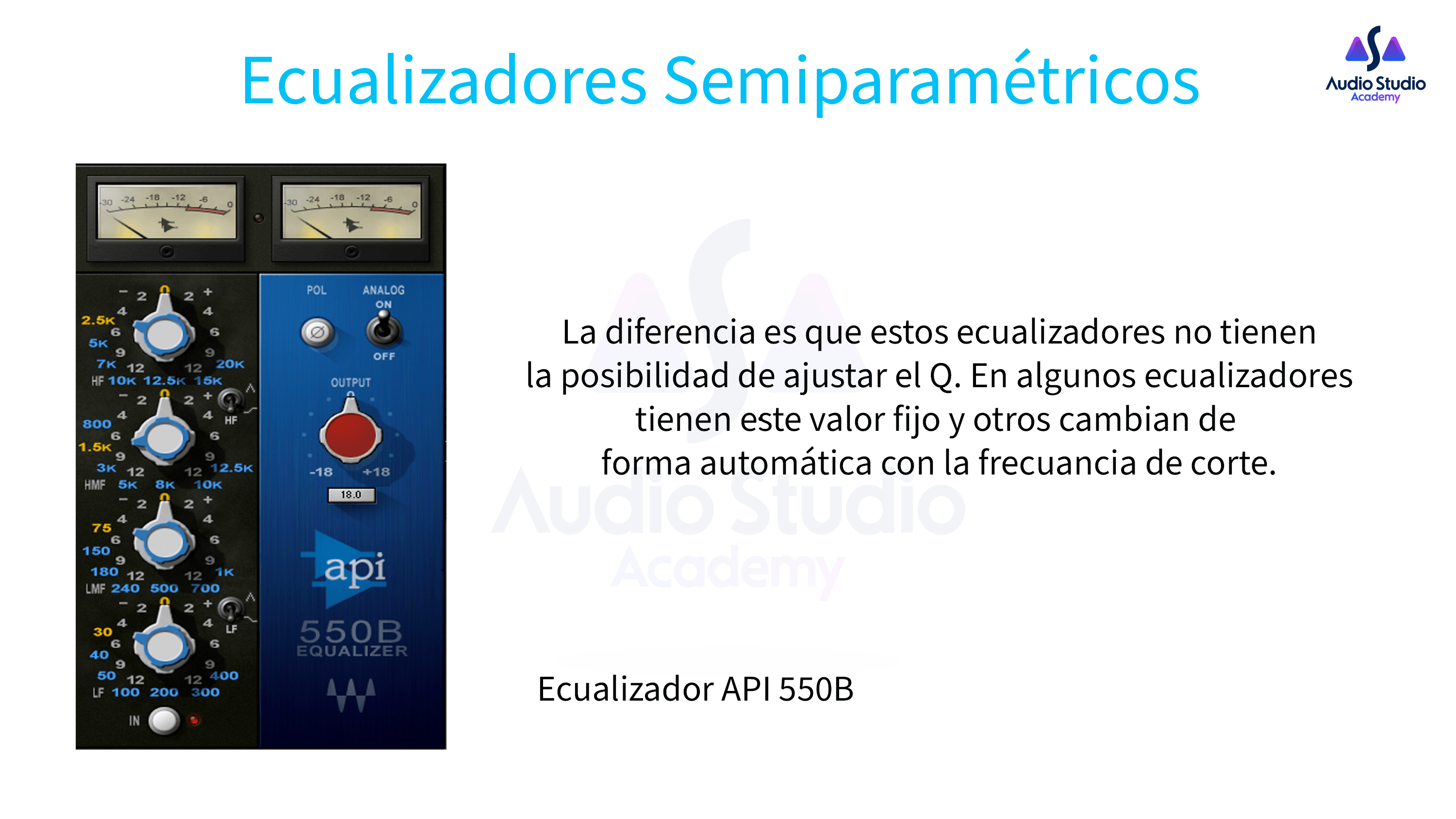 Ecualizadores Semiparamétricos