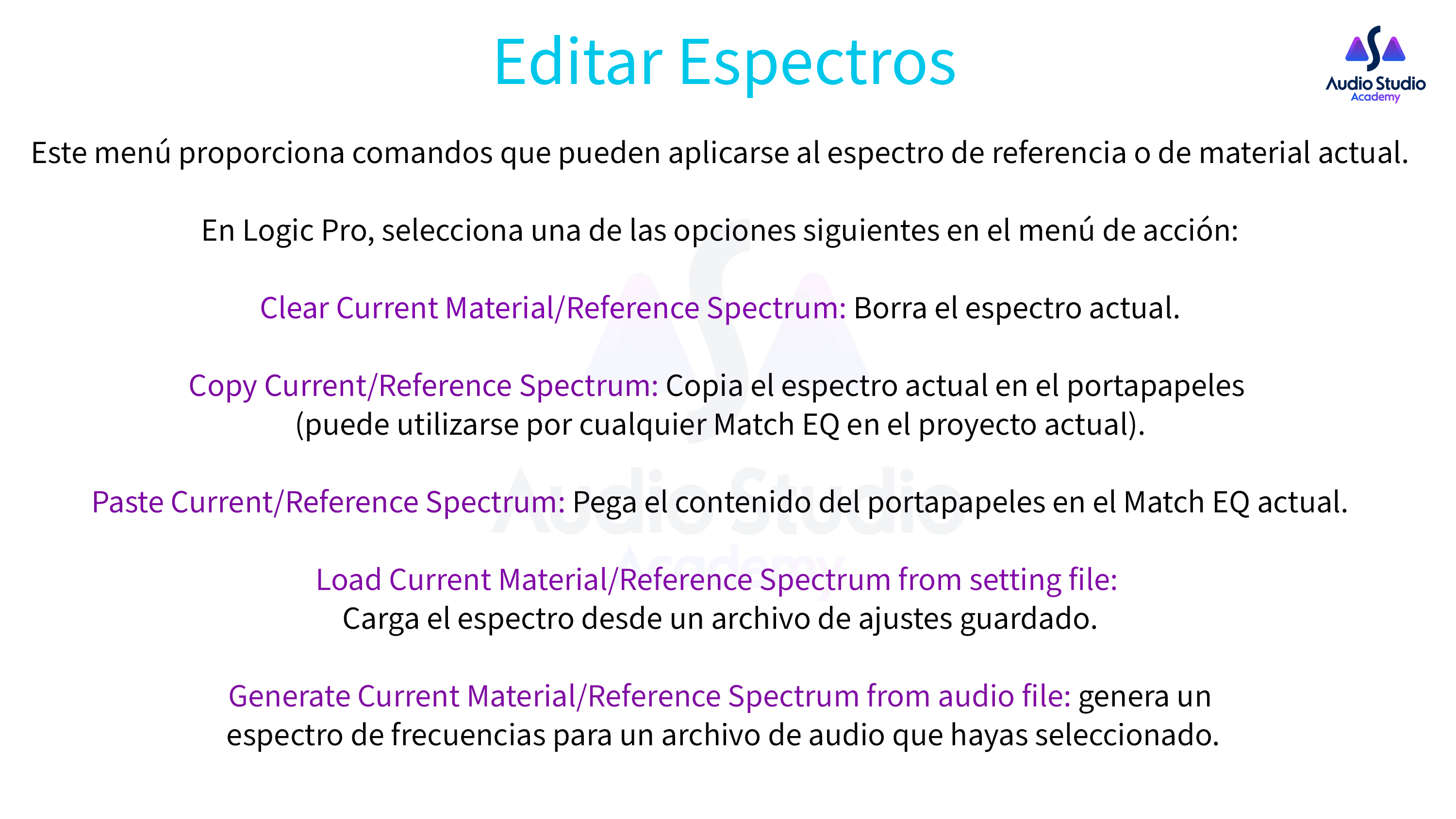 Editar Espectros