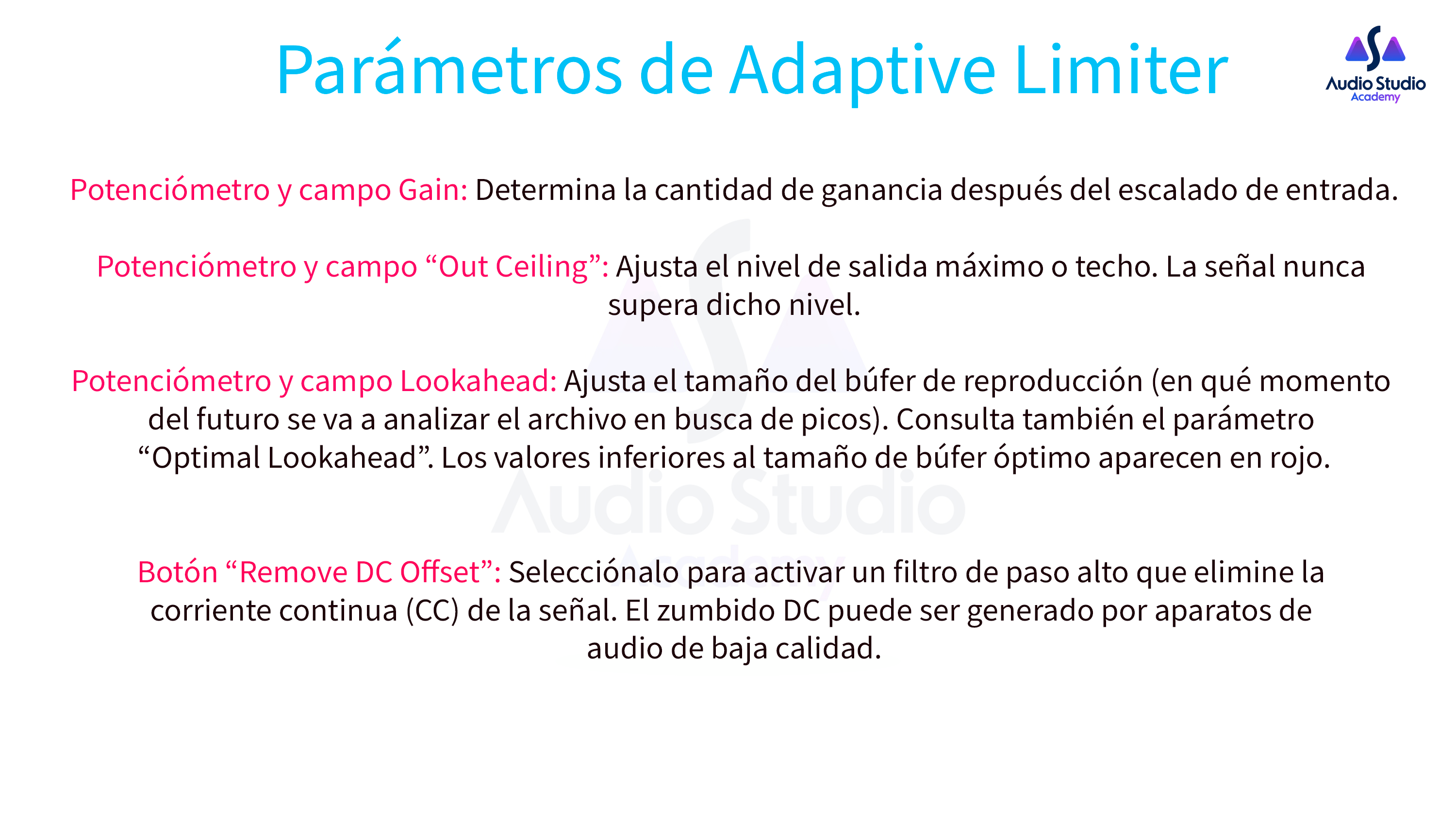 Parámetros de Adaptive Limiter 02