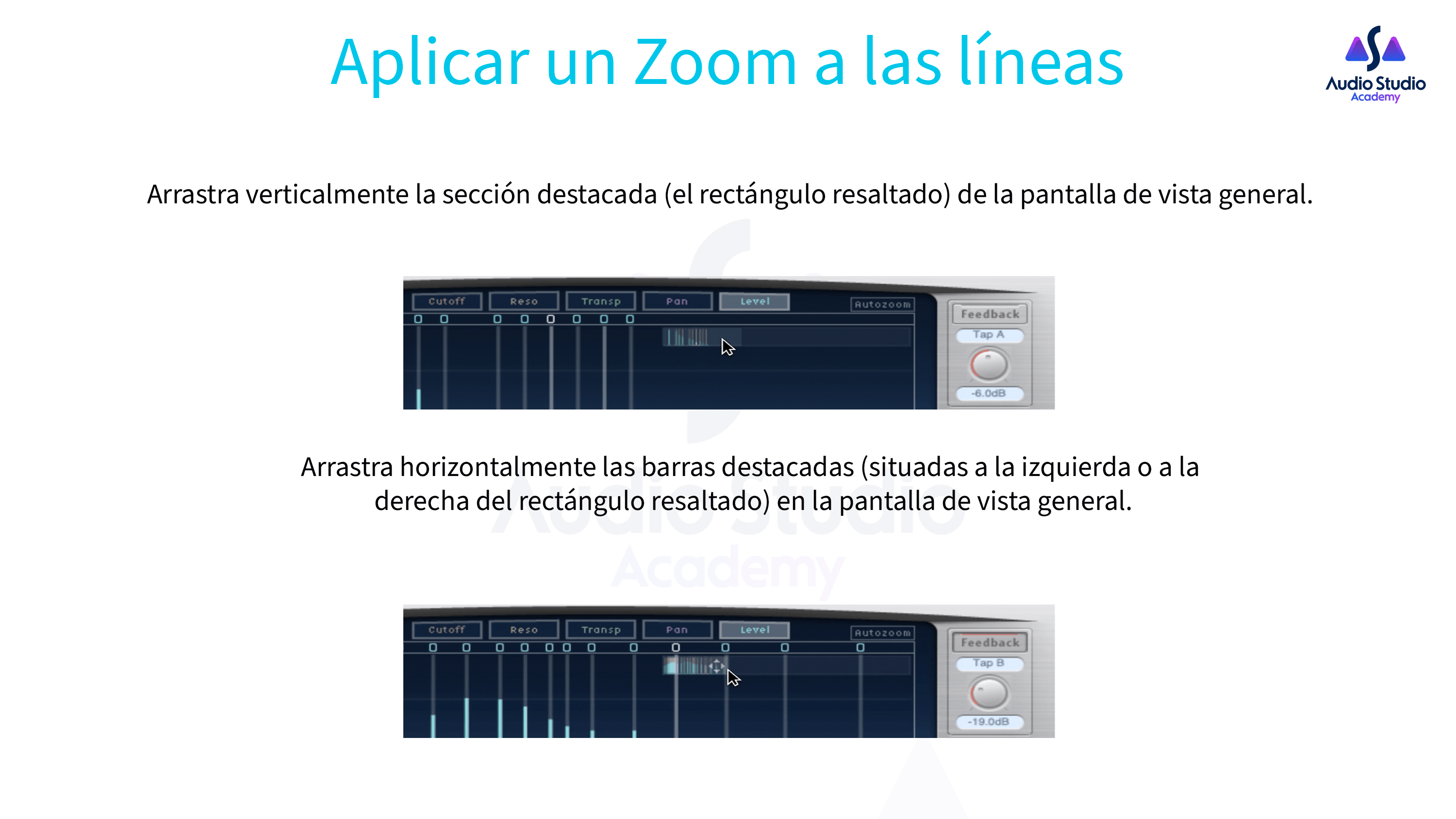 Aplicar un Zoom a las líneas