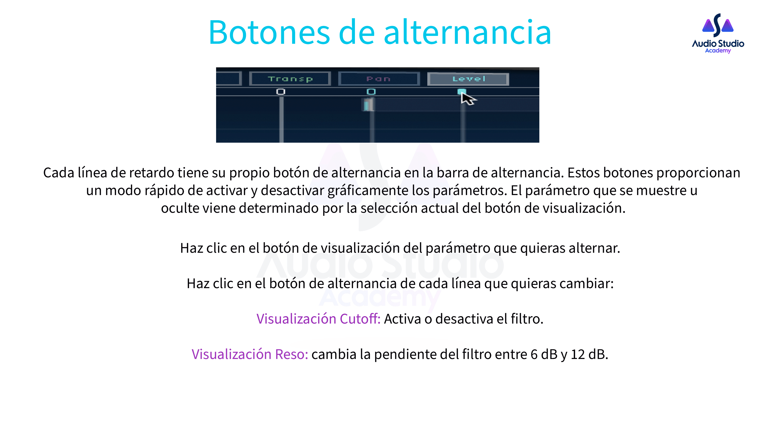 Botones de alternancia